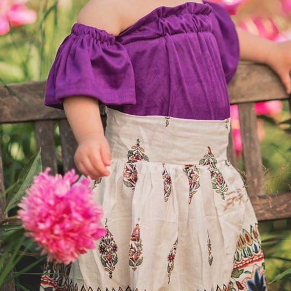 Cold Shoulder Flutter Sleeve Romper - Purple